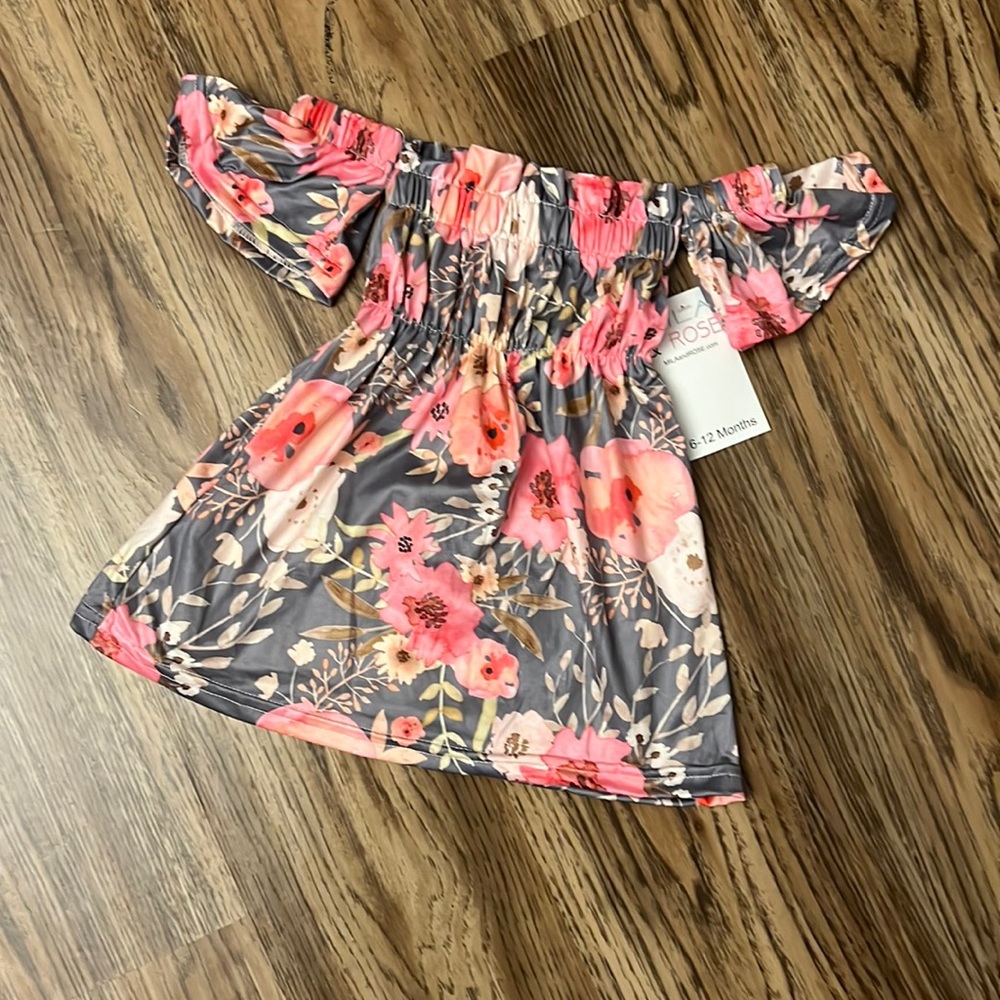 NEW!! Mila & Rose dress 6-12 months